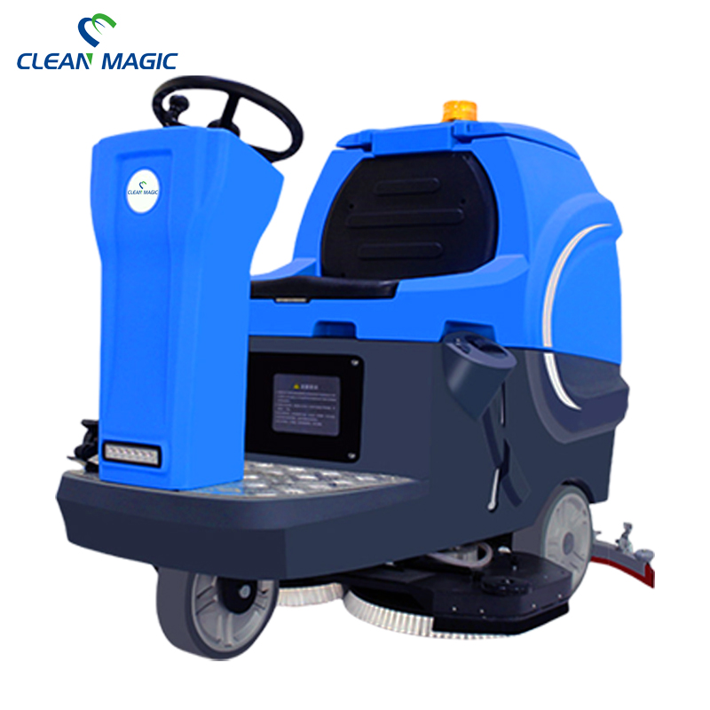 VExperience Sharing of Using the Driving Type Floor Scrubber