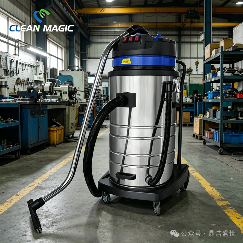 VCM3680 Dual-purpose Industrial Dust Collector for Wet and Dry Cleaning